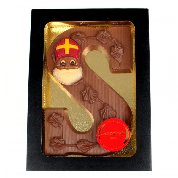 Luxe chocoladeletter met noten - Afbeelding 4