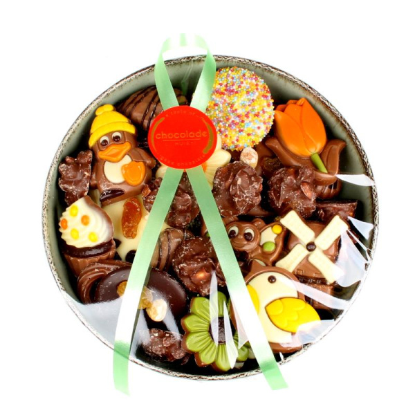 Schaal met chocolade - Afbeelding 2