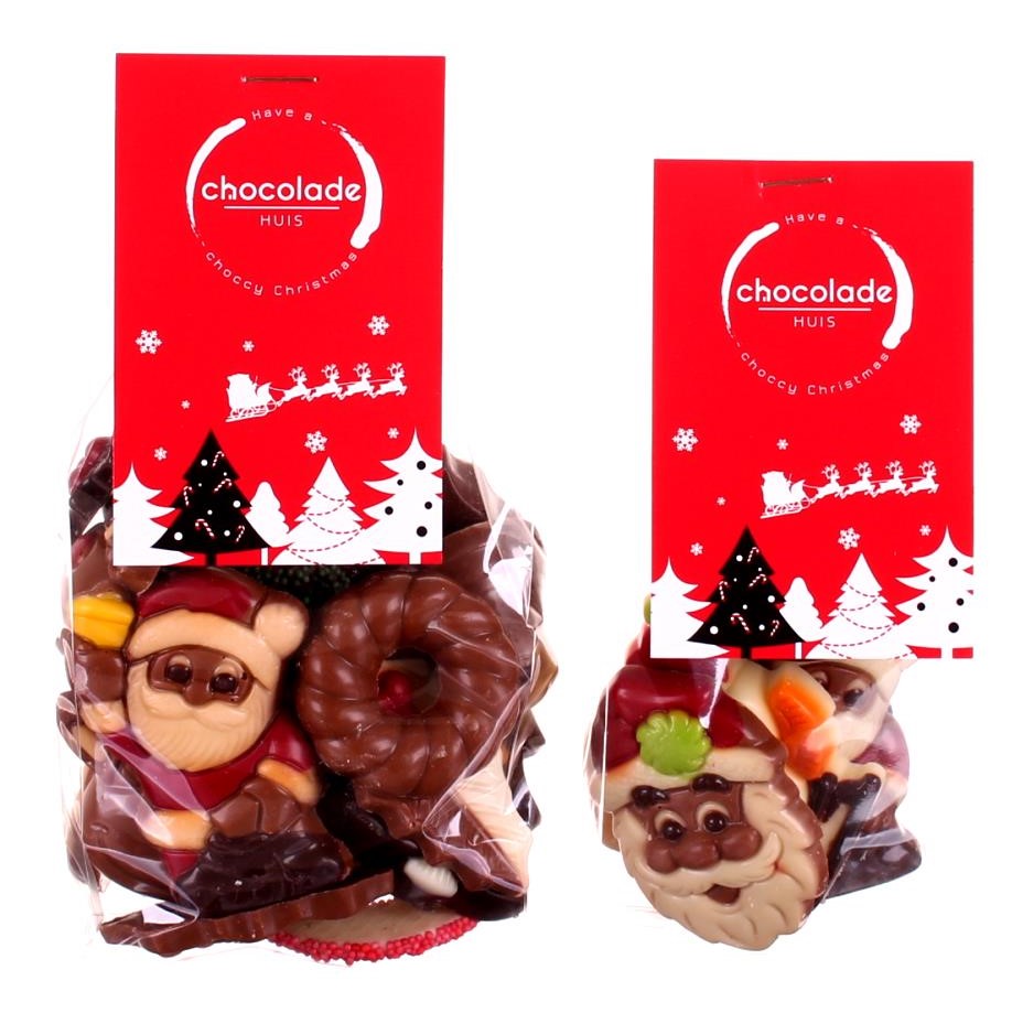 Reflectie Industrialiseren Vuilnisbak Chocoladehuis | Zakjes met kerstchocolade 125 gram