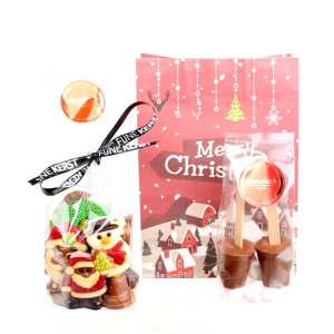 Tasje kerstchocolade