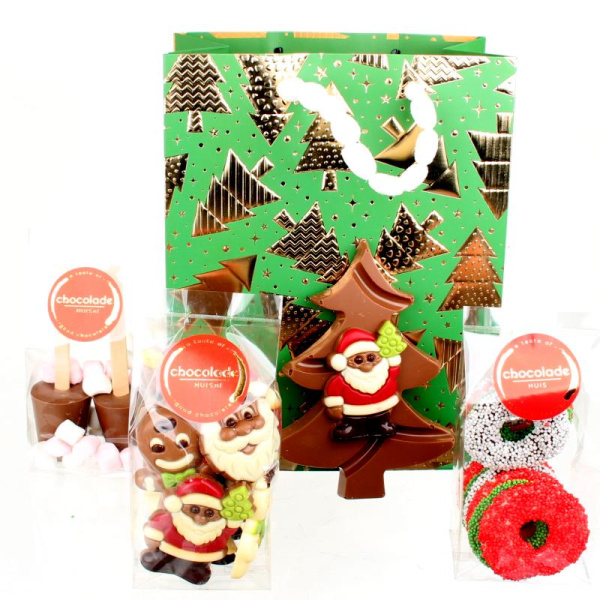 klein chocolade kerstpakket