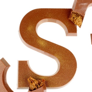 Alternative view of Dubai chocoladeletter