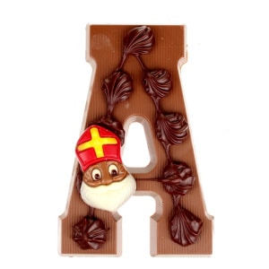 Melk chocoladeletter A