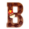 Luxe chocoladeletter B melk