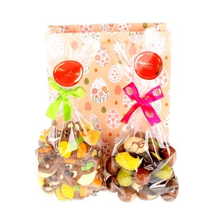 Voordeeltas met Paaschocolade