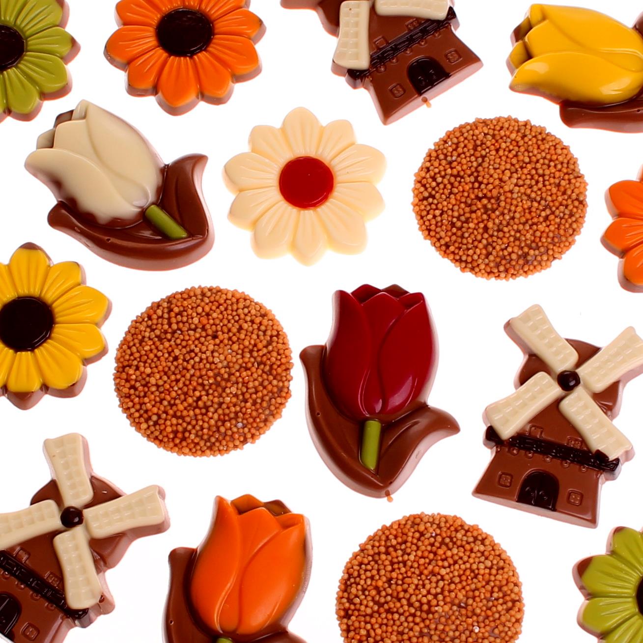 Doosje Holland chocolade 375 gram - Afbeelding 2