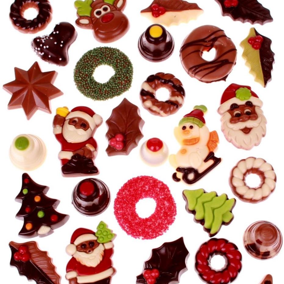 Luxe chocolade kerstpakket - Afbeelding 4