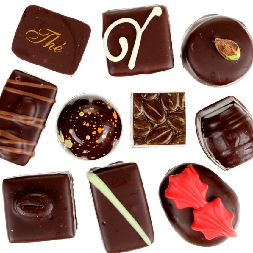 Handgemaakte bonbons 350 gram puur - Afbeelding 2