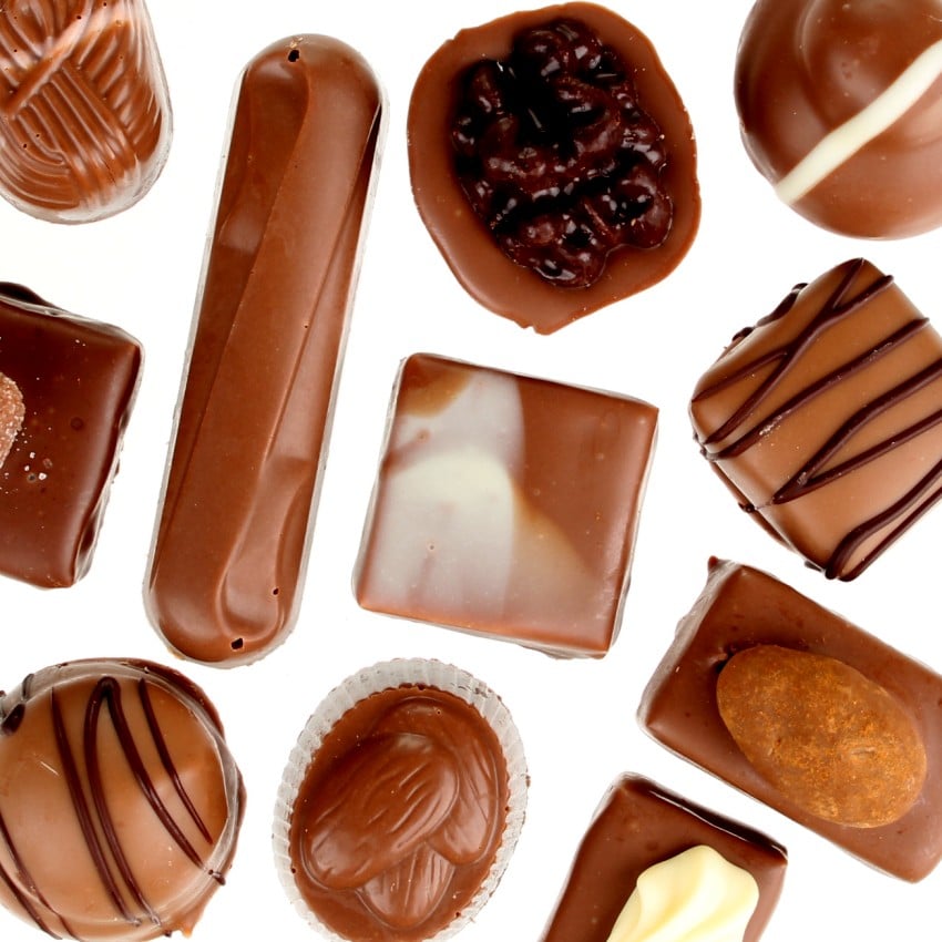 Handgemaakte bonbons 250 gram melk - Afbeelding 2