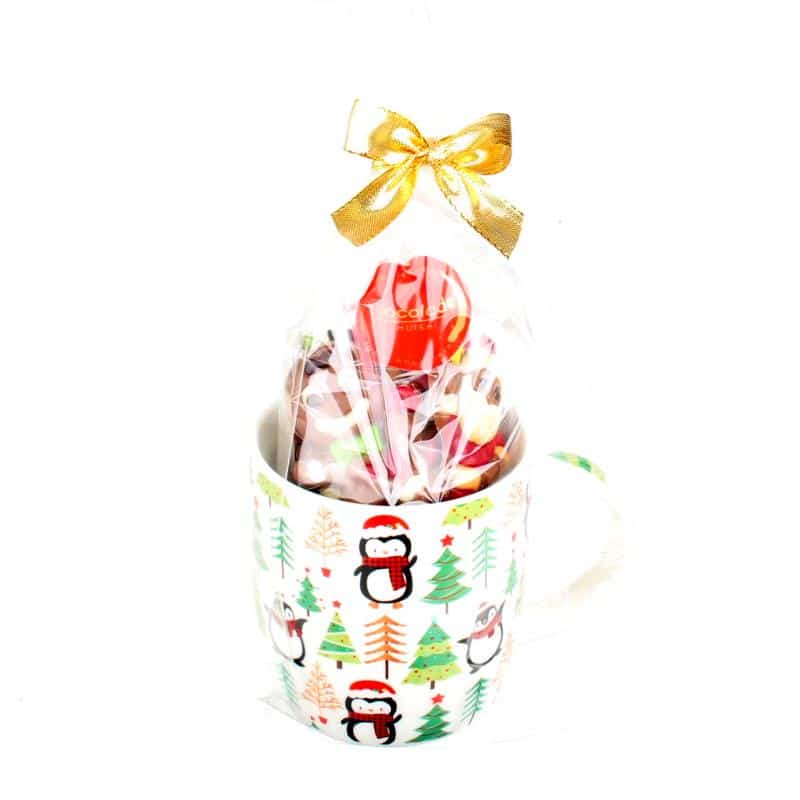 Kerstbeker met kerstchocolade - Afbeelding 3