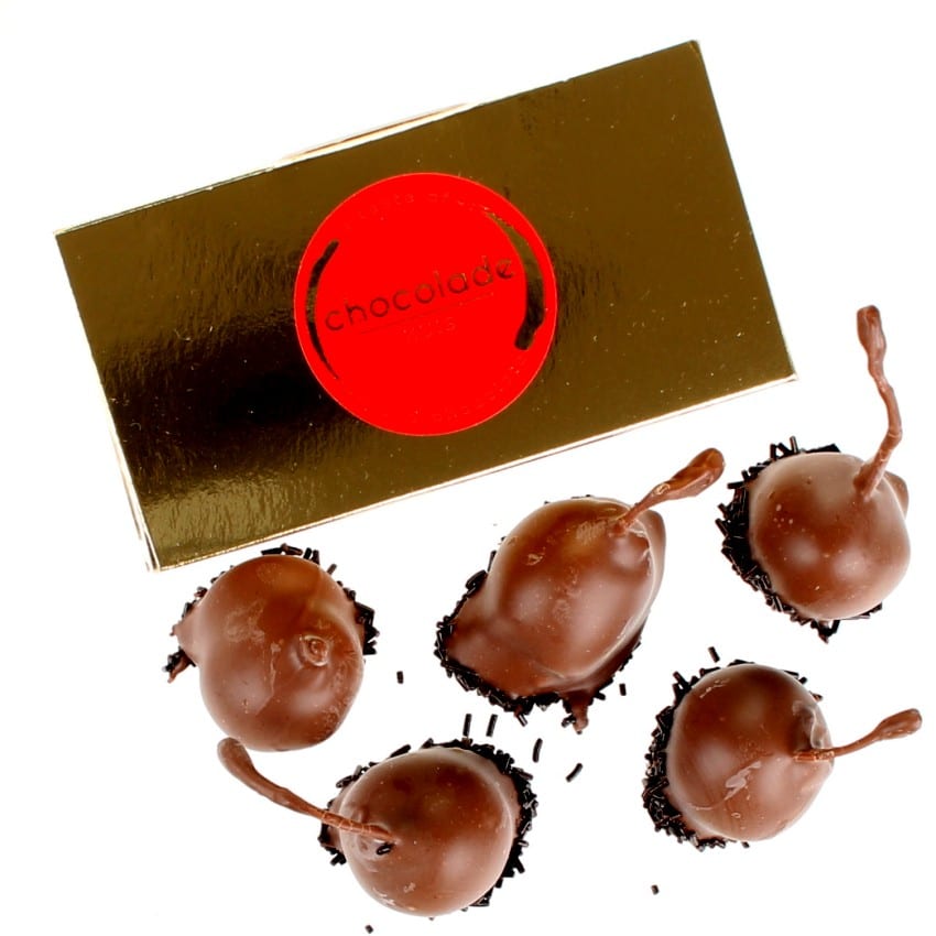 Melk kersen bonbons met alcohol 100 gram