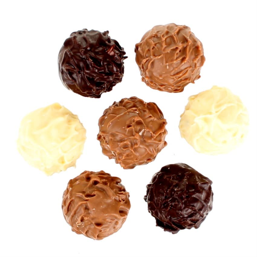 Ganache kogels met likeur vulling - Afbeelding 2