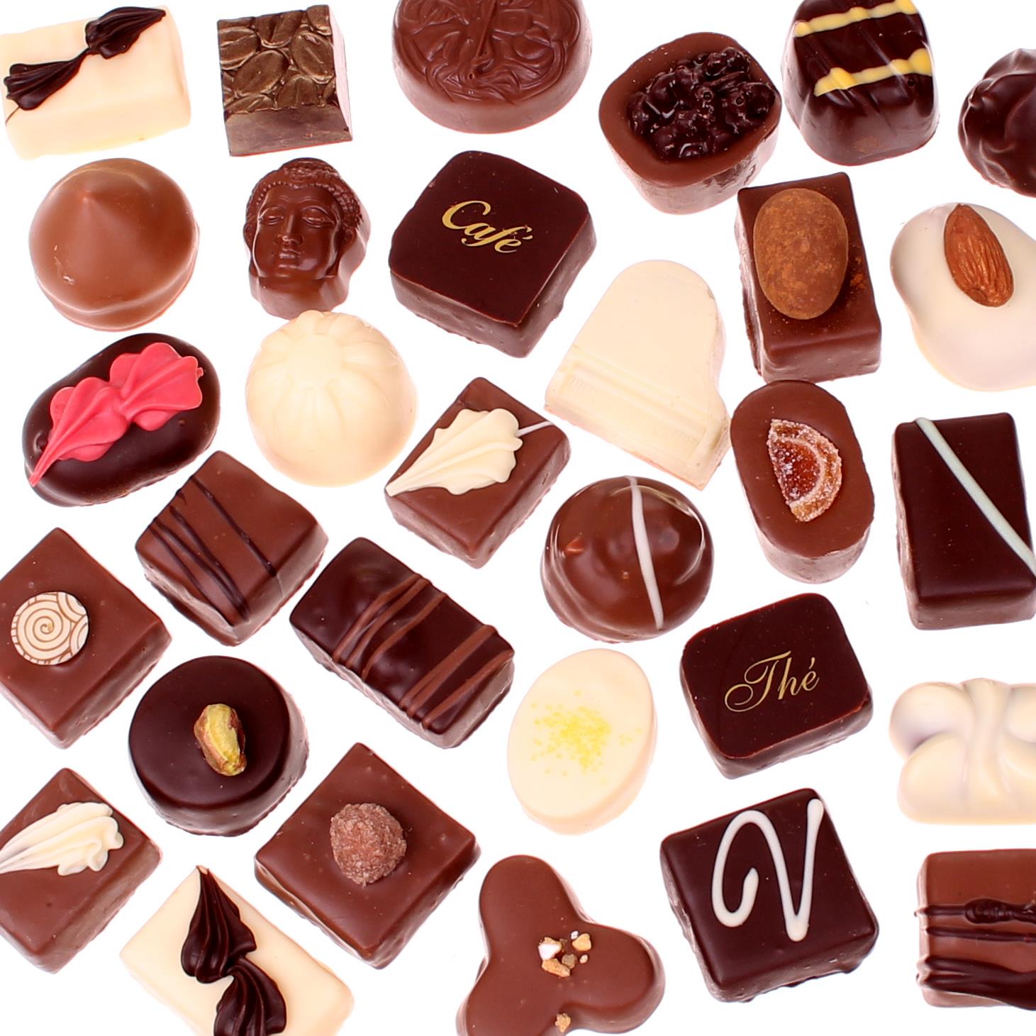Luxe chocolade kerstpakket - Afbeelding 3