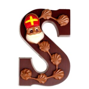 Chocoladeletter S puur