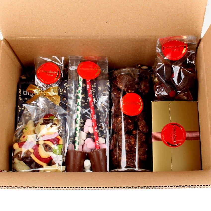 Luxe chocolade kerstpakket - Afbeelding 2