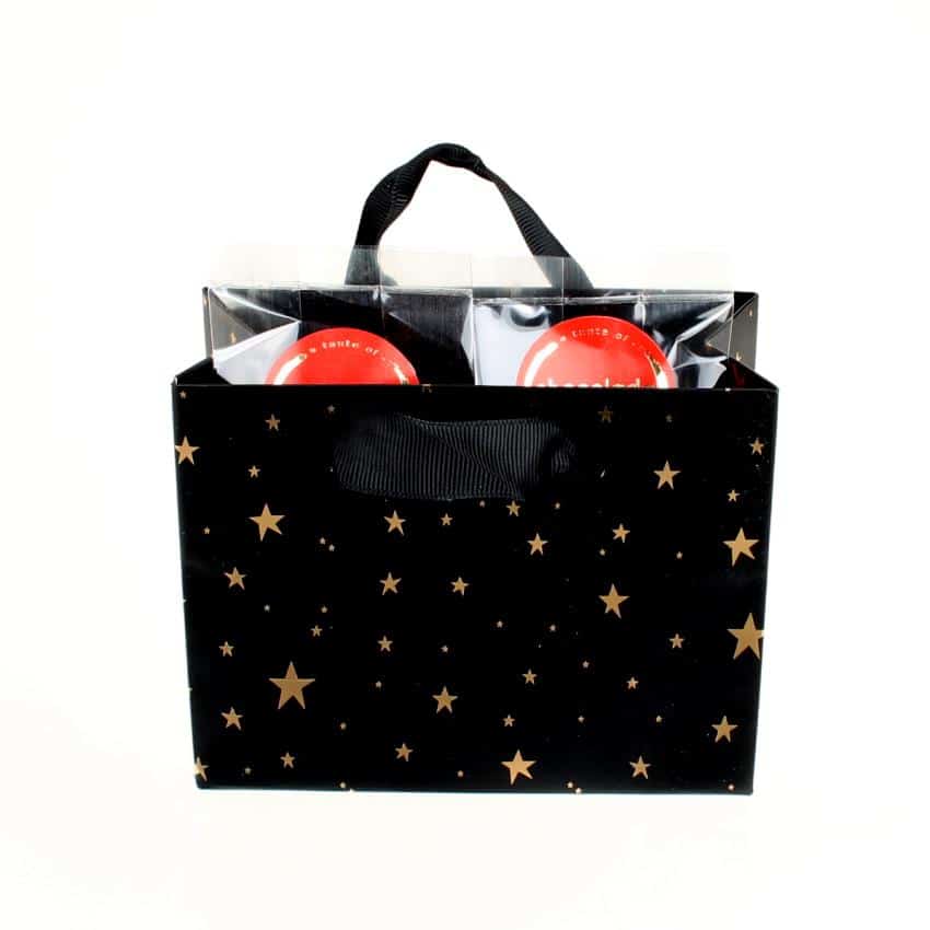 Chocolade kerstgeschenk in tasje - Afbeelding 2
