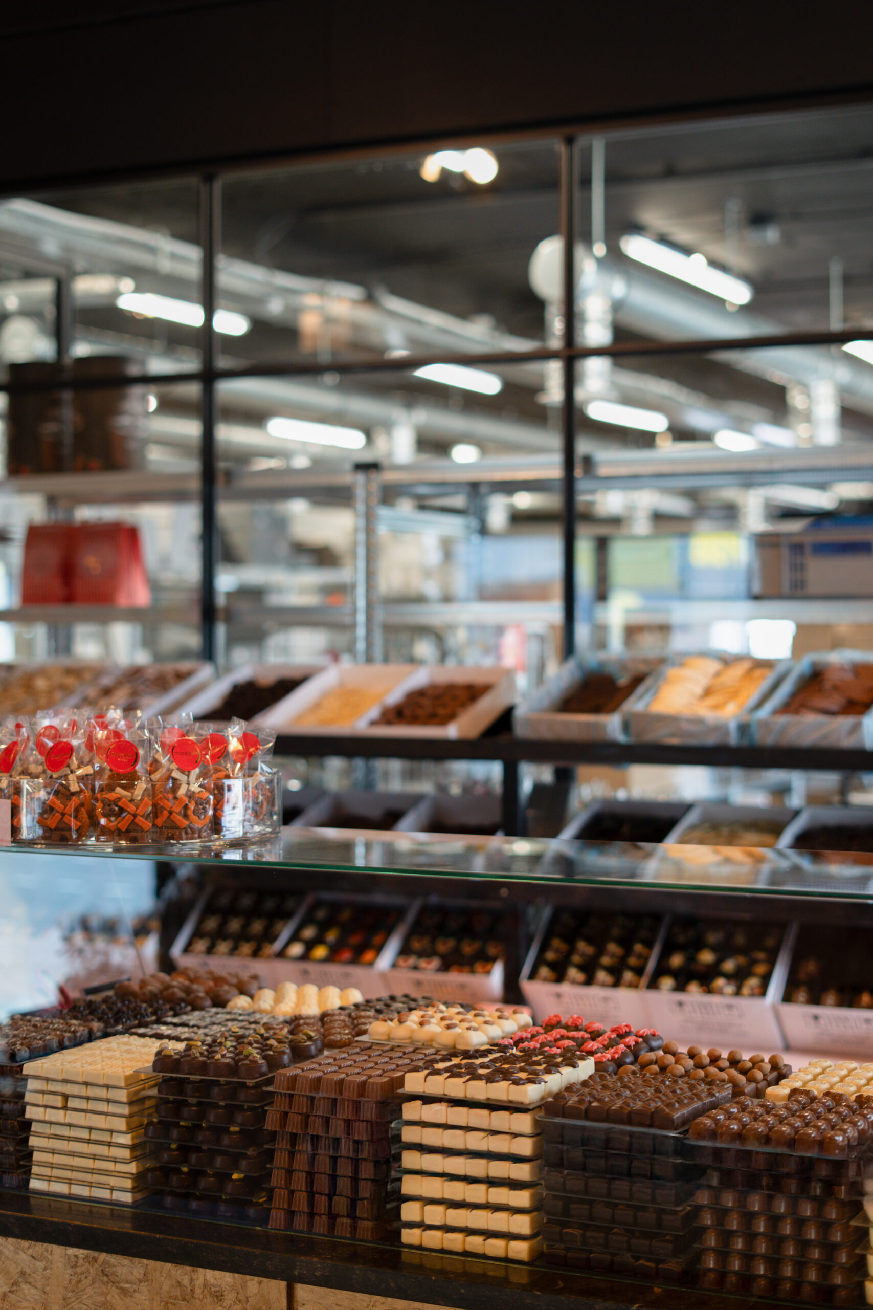 bonbons winkel vitrine