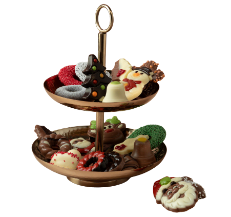 etagaire kerst transparant