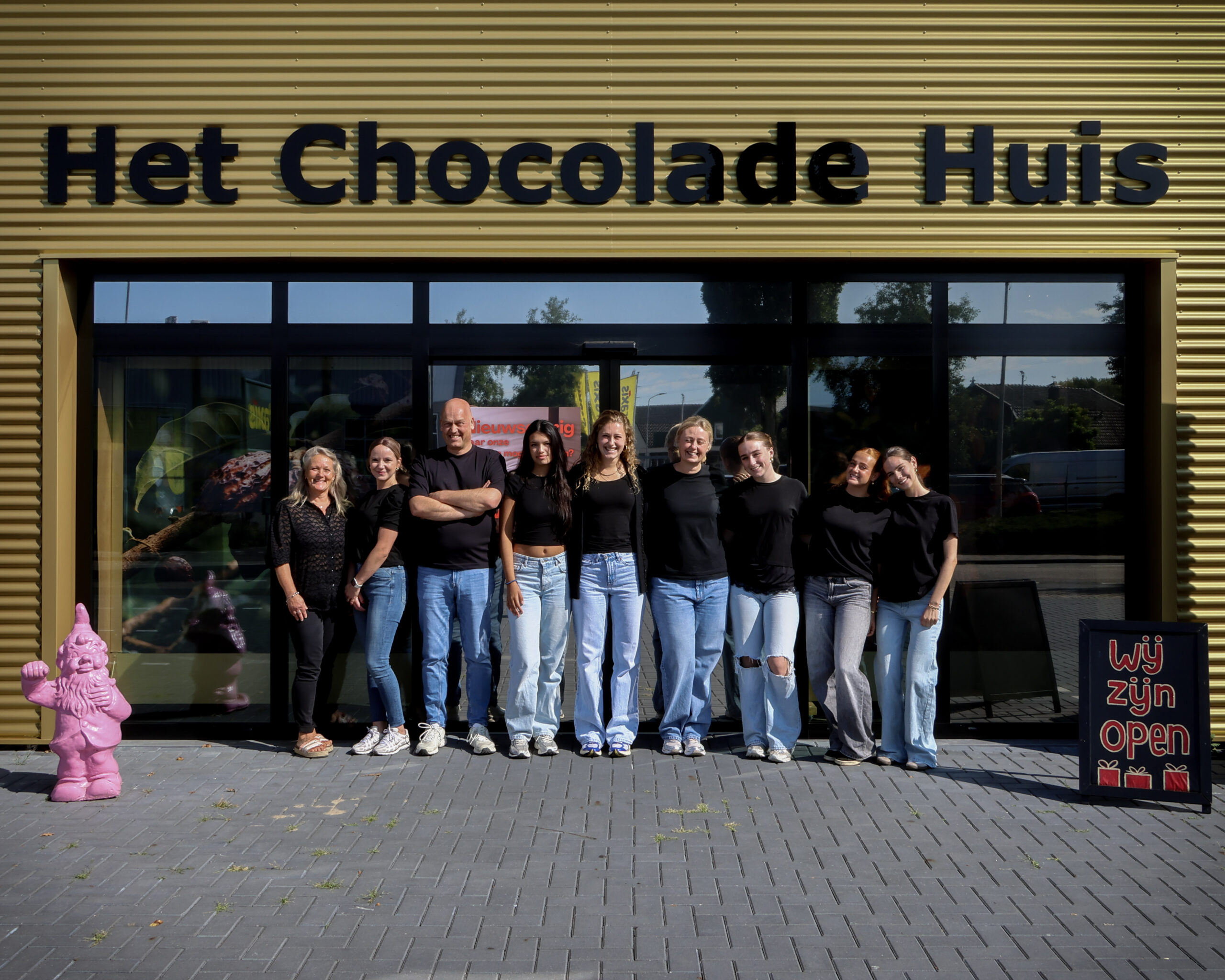 voor pand met personeel