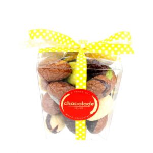 Transparant doosje met luxe paaseitjes
