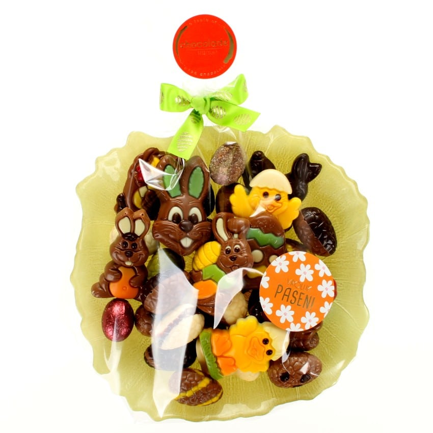 Voorjaarsschaal met paaschocolade - Afbeelding 3