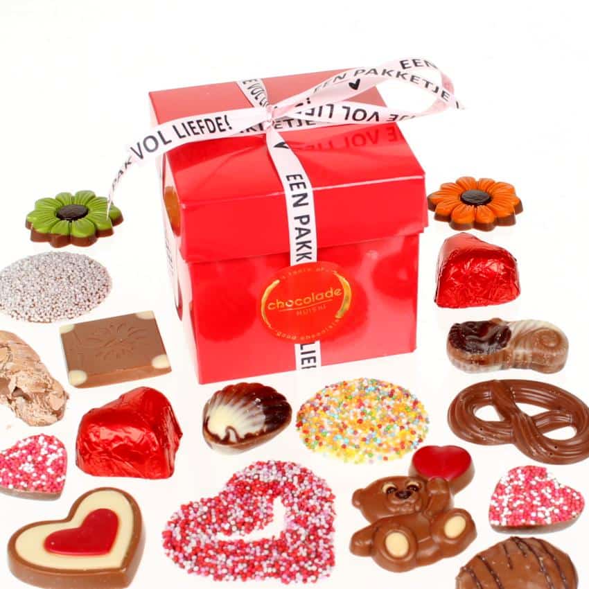 Luxe doos met chocolademix