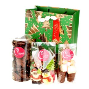 Leuk chocolade kerstpakket