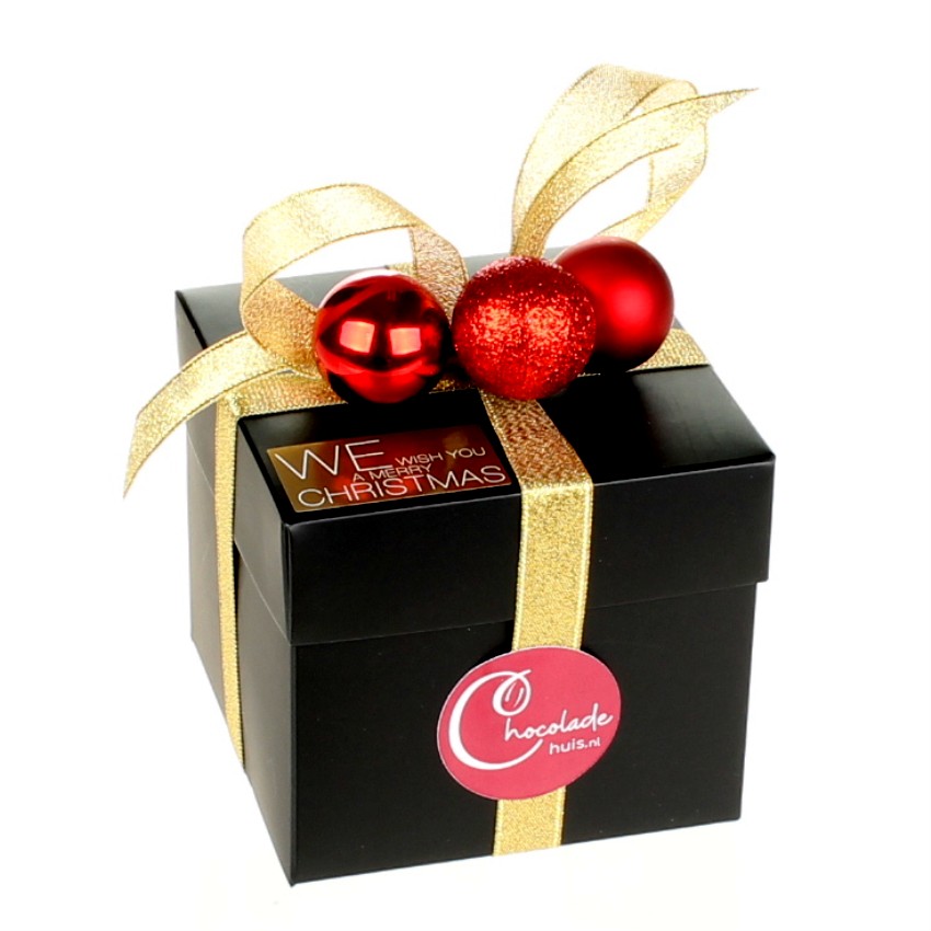 Luxe doos met (kerst)bonbons