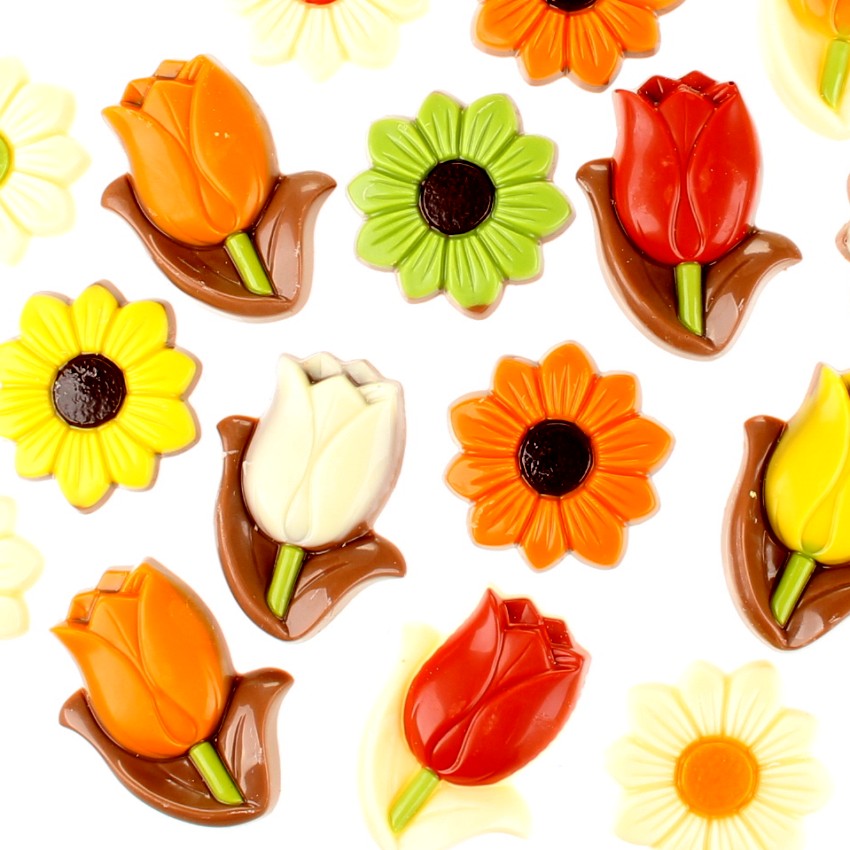 Doosje luxe bloemenmix - Afbeelding 2