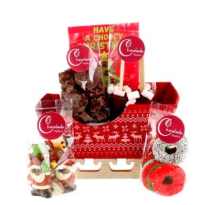 Kerstslee met chocolademix