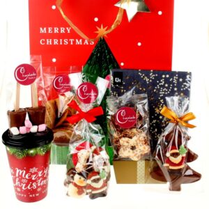 Luxe chocoladekerstpakket
