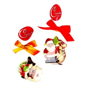 Zakje met kerstfiguurtjes