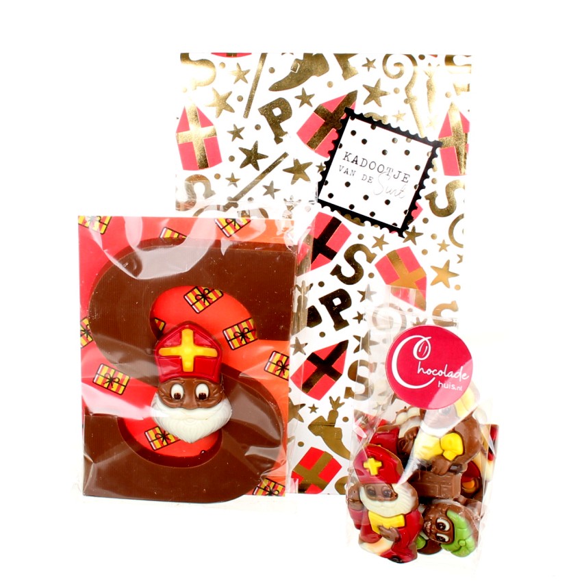 Zak van Sinterklaas met letter