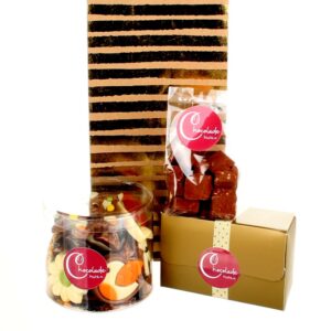 Geschenk met heerlijke chocolade