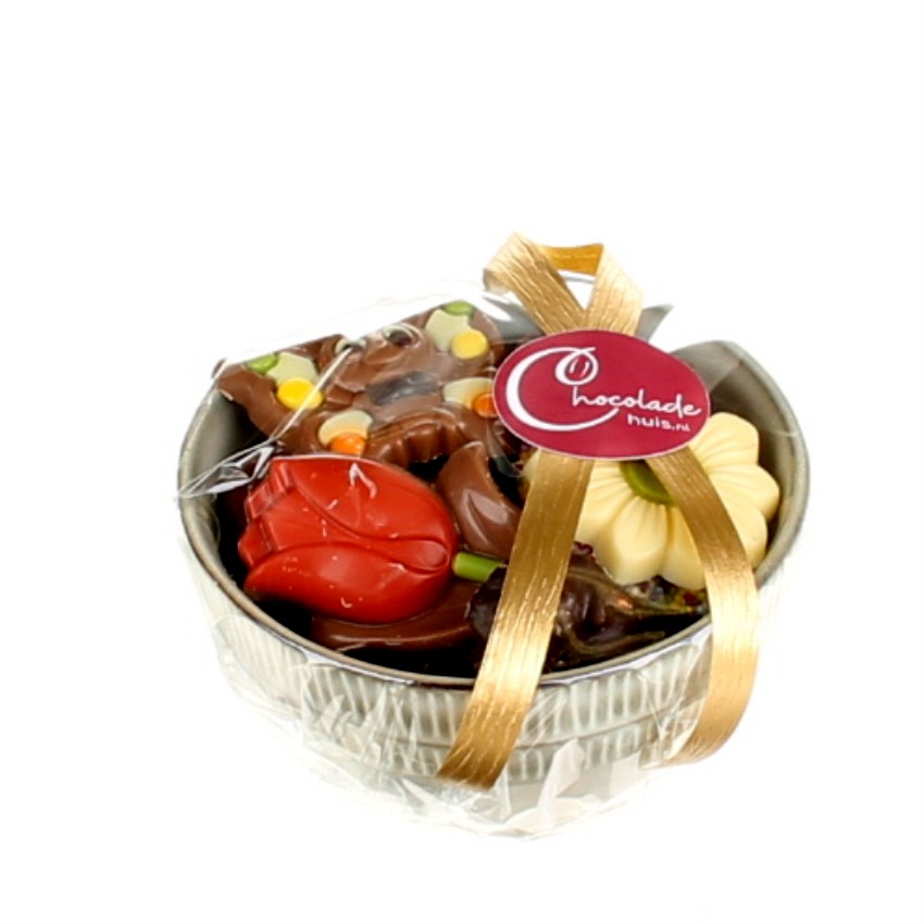 Schaaltje gevuld met chocolade - Afbeelding 2