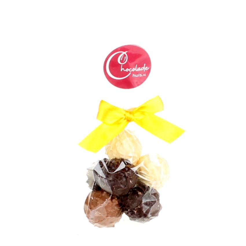 Ganache kogels met likeur vulling