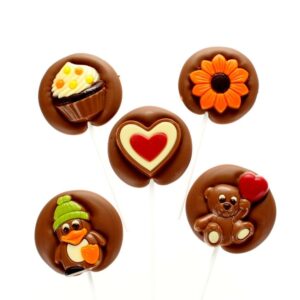 Chocolade lolly (10 sts)
